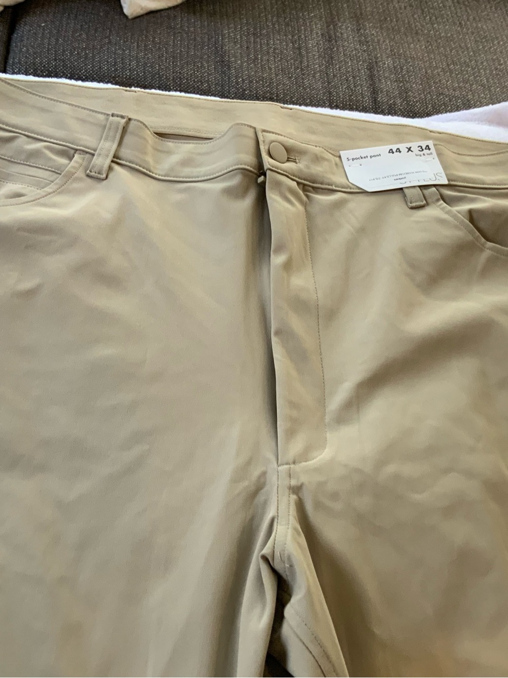 STYLUS Men’s Khaki Stretch Chinos size 44x34 nwt retail $68 sku 3303